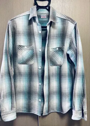 스탠다드 캘리포니아 플란넬 셔츠 사이즈 L