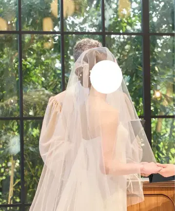 mirrormirror 롱 베일 80 x 250cm 화이트