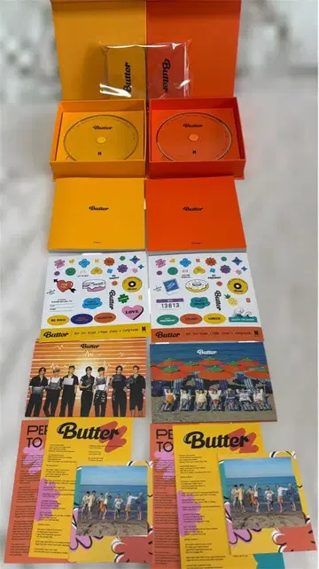 BTS Butter CD & 혜택 아이템