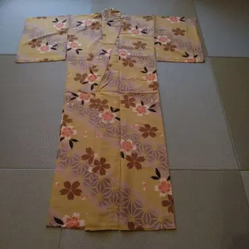 홑옷 워셔블 기모노 코몬