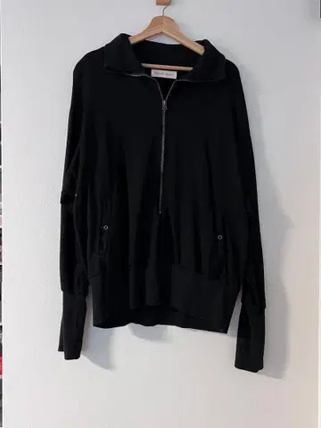 barbell object zip sweat 바벨 오브제