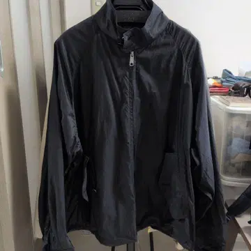 BEAMS MEN BARACUTA / G4 나일론 숏 블루종