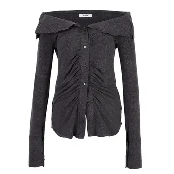 CERRIC 세릭 한국 WRINKLE OFF SHOULDER TOP