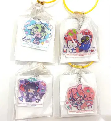 젠레스 존 제로 산리오 아크릴 볼체인 GIGO 4종 세트