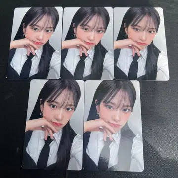 IVE 유진 LUCID 4/18 오사카 교세라 특전 5장 트레이딩 카드