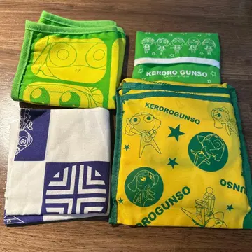 개구리 중사 케로로 모음 런치 매트 에코백? 수건