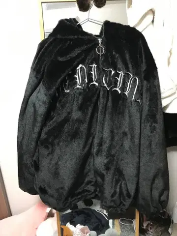 VOLCAN&APHRODITE 후드 부착 고양이 귀 플리스 자켓