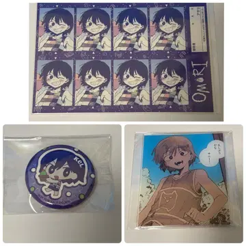 omori 복권 최애찬가 캔뱃지 스티커 아크릴 카드