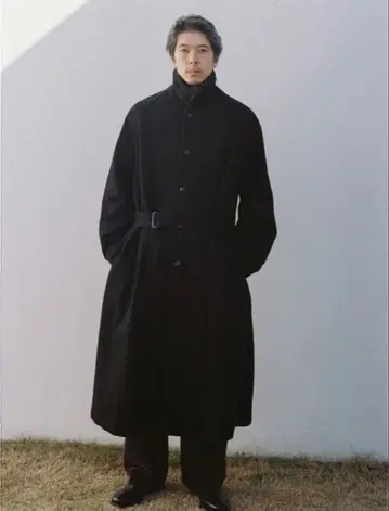 SILK DENIM MORTORCYCLE COAT