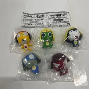 개구리 중사 케로로 기다림 피규어 5체 컴플리트 상품