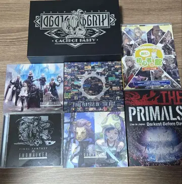 FF14 사운드트랙 복수 THE PRIMALS 라이브 BD 보드게임 세트