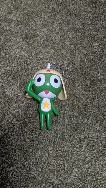 레어 개구리 중사 케로로 피규어형 키링