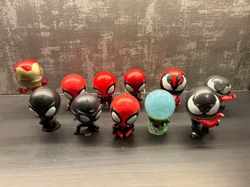 MARVEL 캡슐 캐릭터 스파이더맨 아이언맨 11종 세트