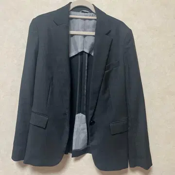 THE SUIT COMPANY 다크 그레이 비즈니스 자켓