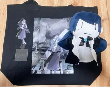 ado 모나리자의 옆얼굴 퍼펫 아크릴 스탠드 토트백 세트