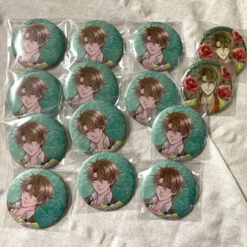 꽃미남 전국 TOYOTOMI HIDEYOSHI 꽃다발 캔뱃지