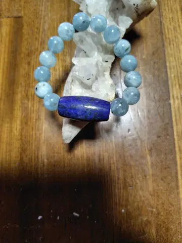 아쿠아 마린 라피스 라줄리 팔찌