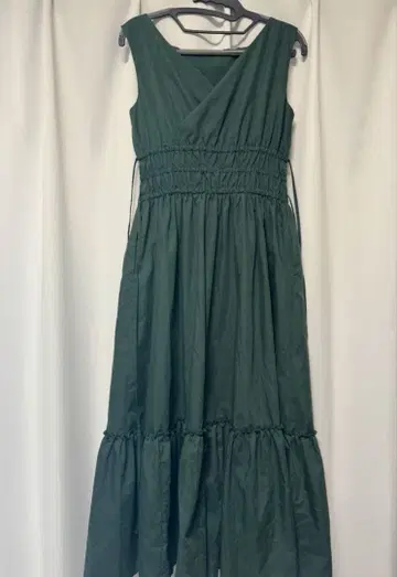 Herlipto Riviera Double Bow Dress forest