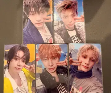 TXT 럭키 드로우 트레이딩 카드 5장 세트 weverseJP