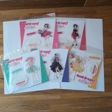 Bang Dream! 아크릴 스탠드 5세트