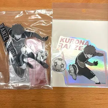 [새상품] 쿠로 나란세 아크릴 스탠드+스티커 블루 록 전시회