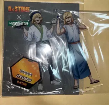 Dr.STONE 나나미 류스이 극락탕 콜라보 아크릴 스탠드 로손 닥스토