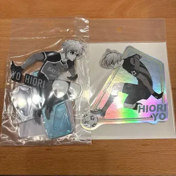 [ 새상품 ] 히오리 히츠지 아크릴 스탠드+스티커 블루 록 전