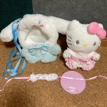 시나몬 옷 갈아입히기 의류 M 숄더 핏 친구들 M 사이즈 산리오 공식