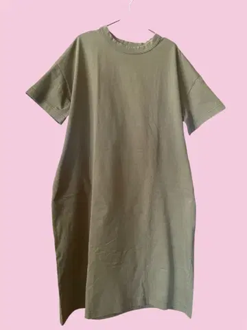 NATURAL LAUNDRY / 반팔 원피스