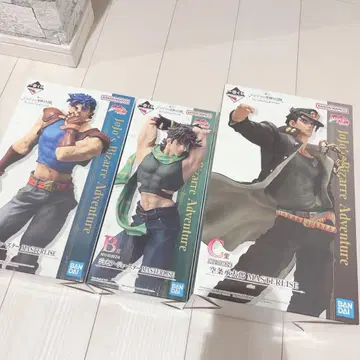 죠죠의 기묘한 모험 제일복권 A상 B상 C상 피규어 세트