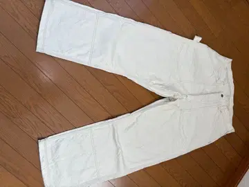 FREEWHEELERS 아이언 올 워크 팬츠 화이트