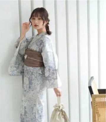 utatane 유카타 오비 일본 나막신 3종 세트