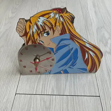 에반게리온 한정판 레트로 메탈 시계 아스카