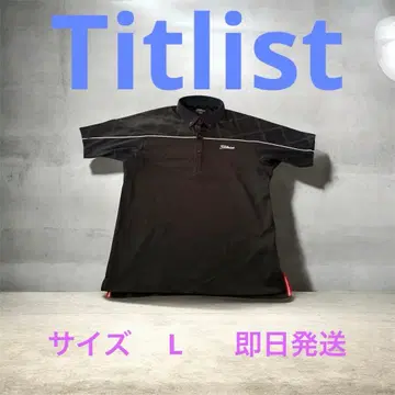 Titleist 블랙 피케 셔츠