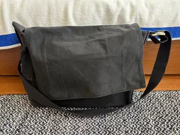 nanamica 메신저 백 블랙 MADE IN JAPAN