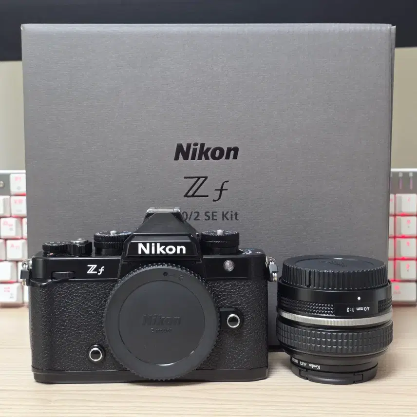 28년 2월 보증 니콘 ZF 40mm 렌즈킷 블랙 미러리스 카메라