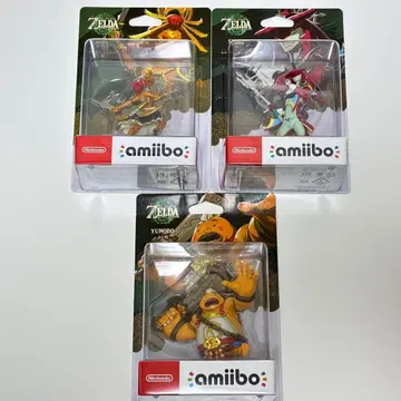 새상품 미개봉 amiibo 루즈 시드 윤보 3종 세트 젤다의 전설