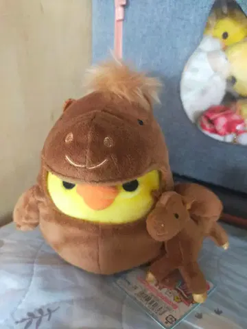 리락쿠마 설날 봉제 인형 키이로이토리 2014년 말띠 해 띠 말