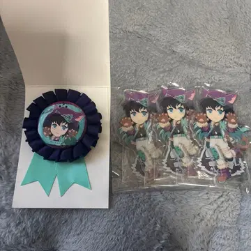 토키토 무이치로 코사지풍 캔뱃지 아크릴 스탠드