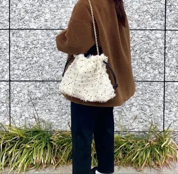 irodori petit LINTONTweed 2way 복조리 Bag