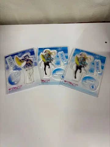 러브 라이브! 아야세 에리 소노다 우미 아크릴 스탠드 3세트