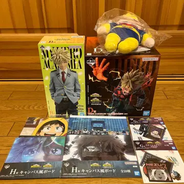 나의 히어로 아카데미아 제일복권 피규어 묶음 판매 바쿠고 b d e