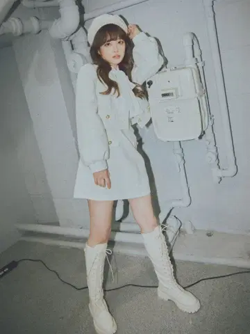 Ank Rouge 라메 트위드 셋업