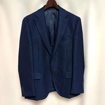 y041807 CHRISTIAN ORANI 테일러드 자켓 M 네이비