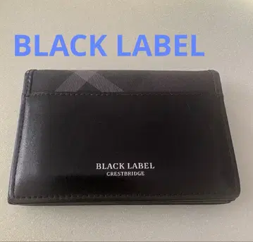BLACK LABEL 카드 케이스 명함지갑 블랙 라벨