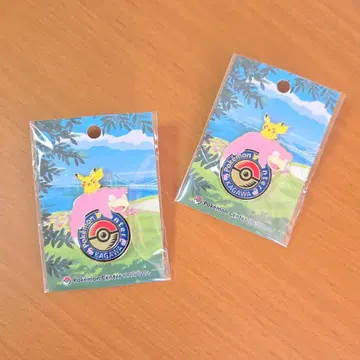 포켓몬 센터 카가와 한정 야돈 피카츄 핀즈 핀 배지