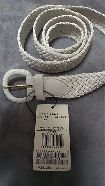 ADORE 어도어 가죽 메쉬 벨트 양가죽 이탈리아제