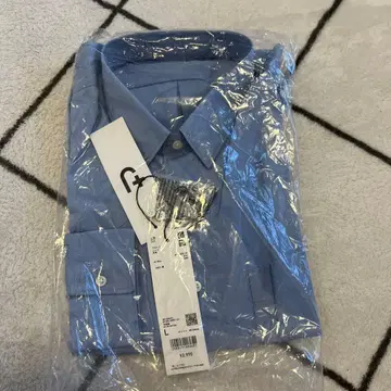 UNIQLO +J 블루 브로드 셔츠 L 사이즈