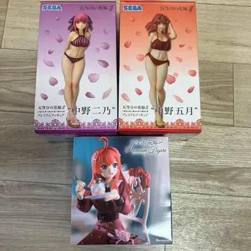 나카노 니노 나카노 이츠키 프리미엄 피규어 세트