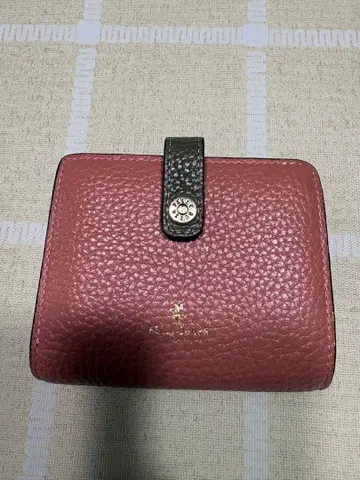 PELLE BORSA 페레볼사 접이식 지갑 핑크 미니 지갑